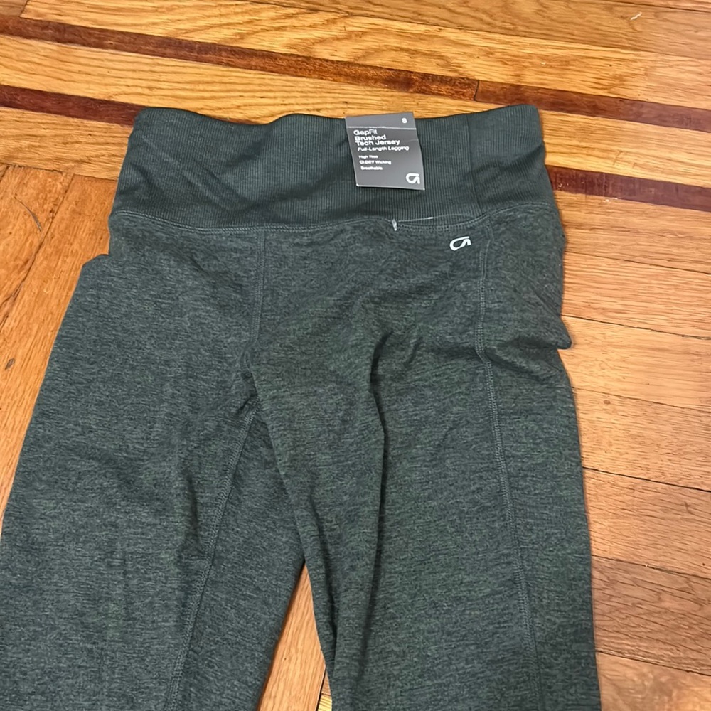 Gap Fit Brushed Tech Jersey full length legging